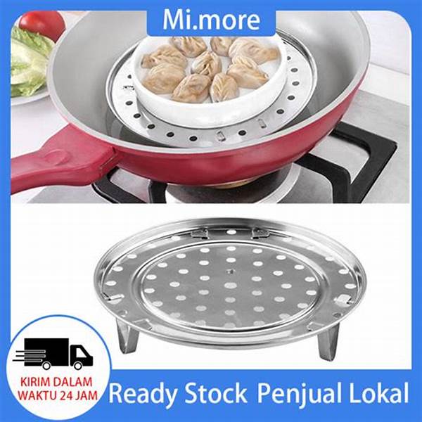 Alat Masak 3 In 1 Untuk Memanggang, Mengukus, Dan Merebus