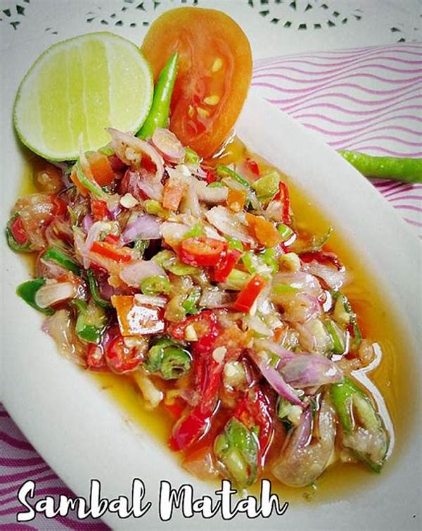 Cara Membuat Sambal Matah Tradisional