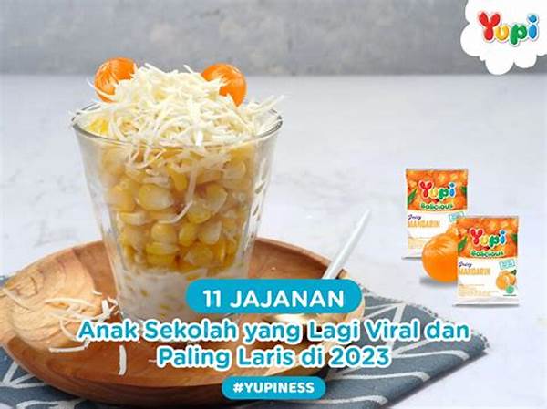 Jajanan Anak Sekolah Kekinian Yang Lagi Hits