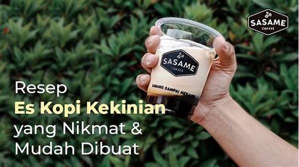 Kopi Non-espresso Kekinian Yang Mudah Dibuat
