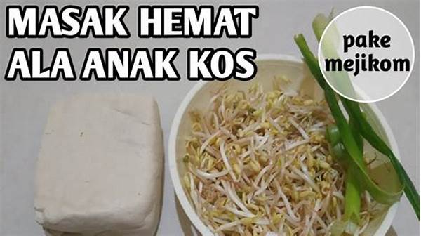 Menu Anak Kos Hemat Masak Pakai Rice Cooker