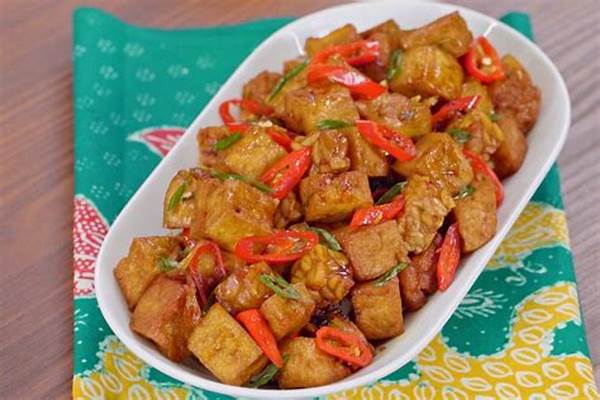 Olahan Tahu Dan Tempe Untuk Menu Sehat Harian