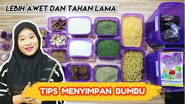 Panduan Menyimpan Bumbu Dapur Agar Awet Dan Praktis Digunakan