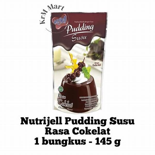 Puding Cokelat Nutrijel Tanpa Telur Anti Gagal