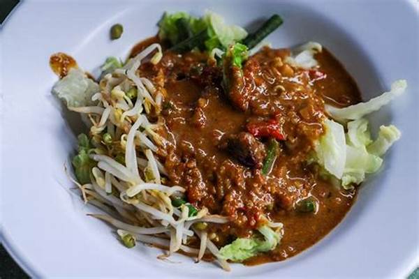 Resep Pecel Madiun Dengan Sambal Kacang Pedas