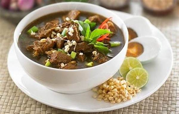 Resep Rawon Daging Khas Jawa Timur Dengan Kluwek