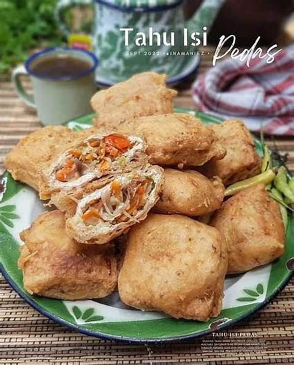 Tahu Isi Pedas Gurih Untuk Camilan