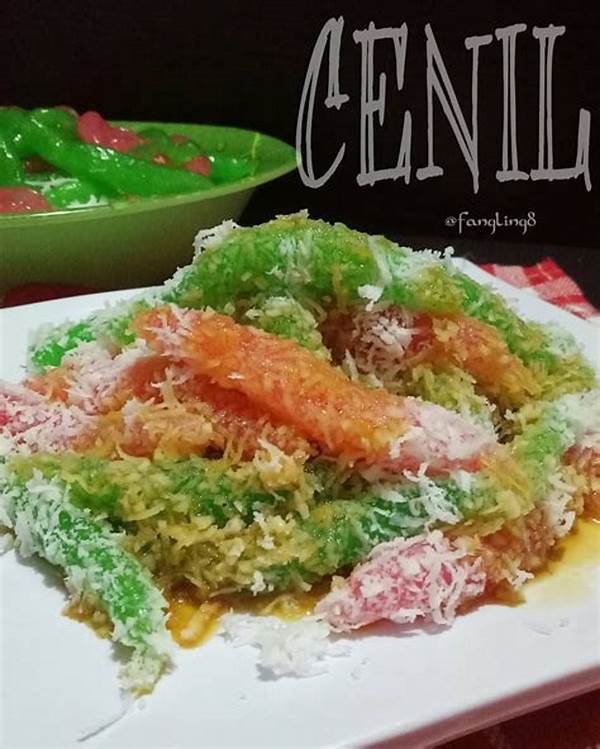 Cara Membuat Cenil Kenyal