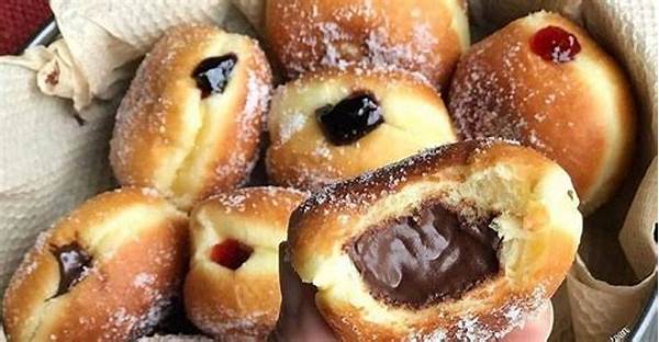 Cara Membuat Donat Bomboloni Lumer