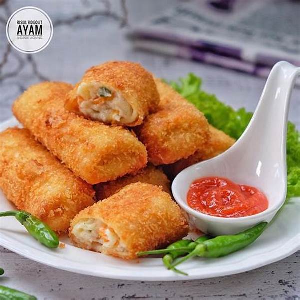 Cara Membuat Risoles Isi Ayam Yang Gurih Dan Lembut