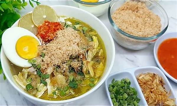 Hidangan Soto Lamongan Untuk Keluarga
