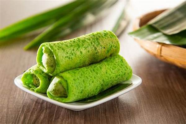 Inspirasi Wagashi Pandan Indonesia