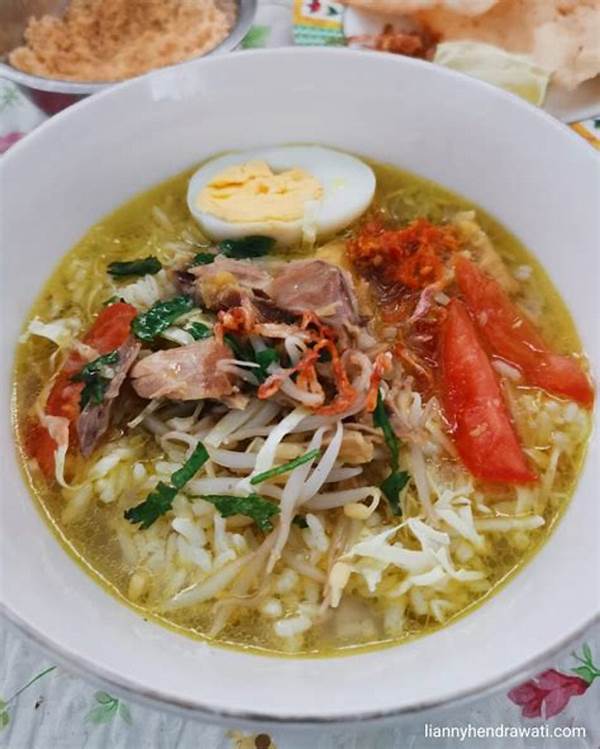 Koya Soto Dengan Kerupuk Udang