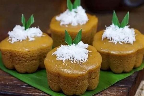 Kue Apem Dengan Karamel Lezat