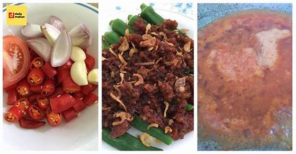 Langkah Mudah Masak Sambal Bali
