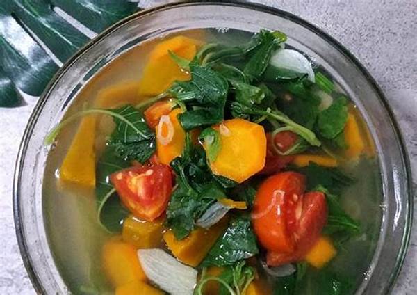 Langkah Mudah Memasak Sayur Bening