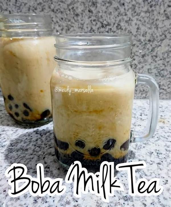 Resep Boba Kekinian Dengan Topping Viral