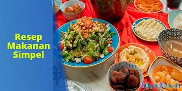 Resep Praktis Pemula Sehari-hari