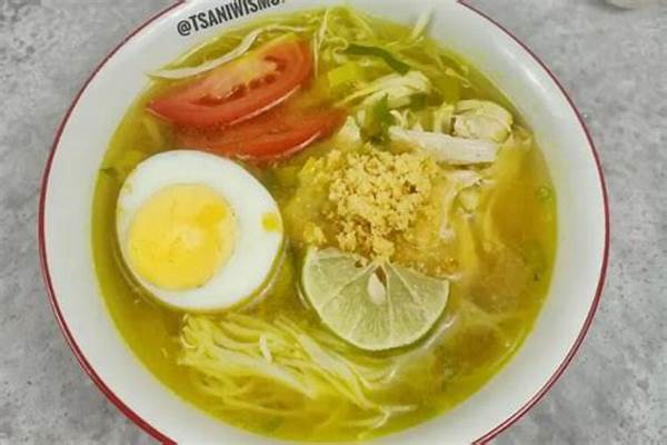 Resep Rahasia Soto Lamongan Asli.