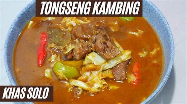 Resep Tongseng Kambing Solo