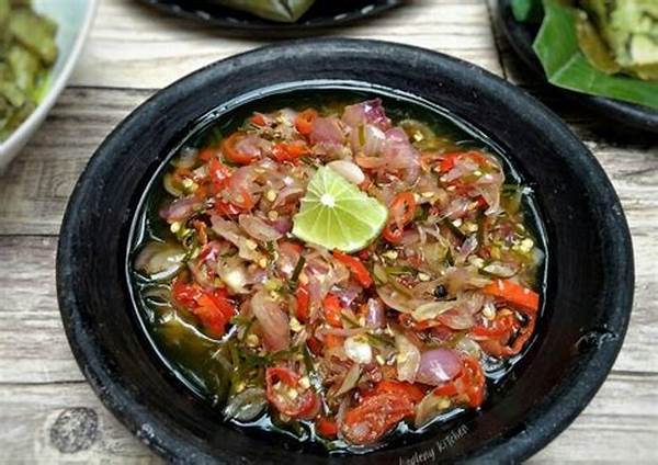Sambal Matah Khas Bali