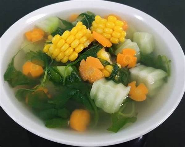 Sayur Bening Kuah Gurih Sehat