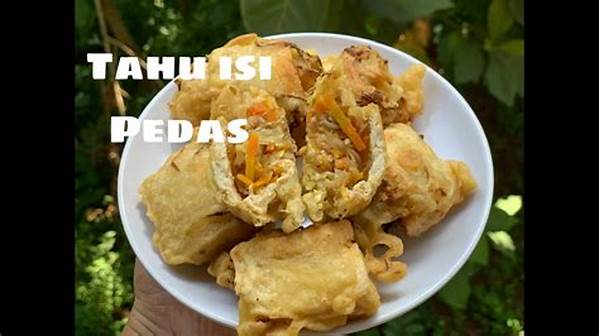 Tahu Isi Sayur Pedas Untuk Cemilan