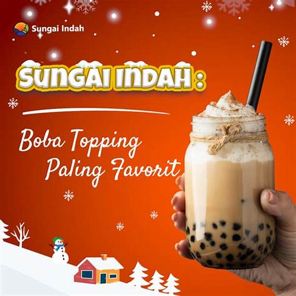 Topping Untuk Boba Kekinian Terpopuler