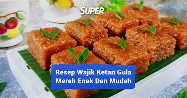 Wajik Ketan Legit Gurih