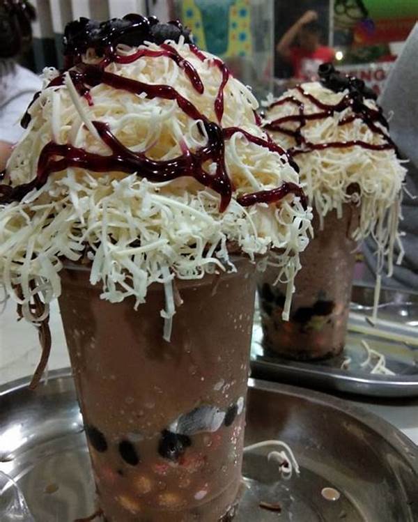 Boba Dengan Topping Keju Krim
