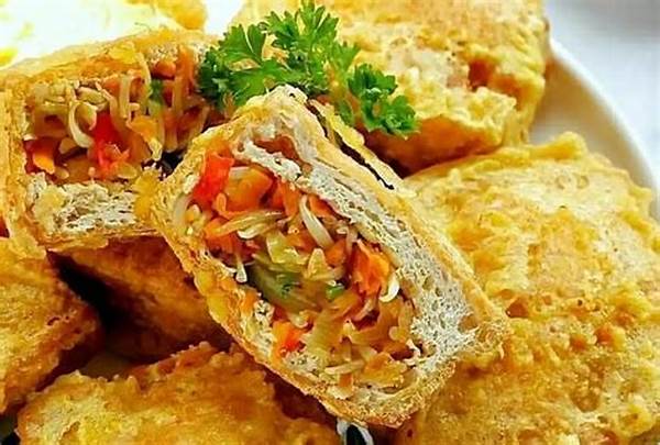 Cemilan Tahu Isi Sayur Pedas