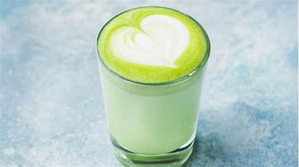 Kombinasi Matcha Dan Kelapa.
