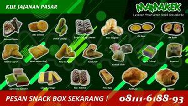 Kombinasi Rasa Jajanan Pasar