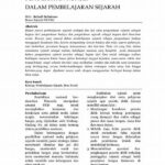 Pendekatan Kreatif Pembelajaran Sejarah