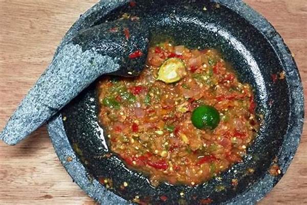 Rahasia Sambal Bali Lezat Pedas