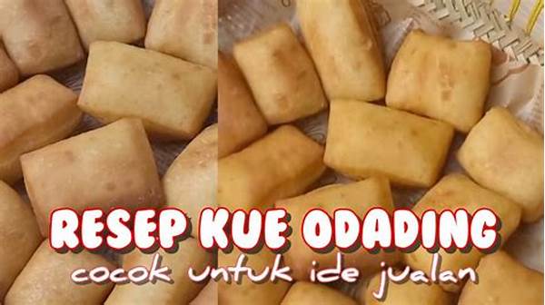 Resep Odading Jajanan Tradisional