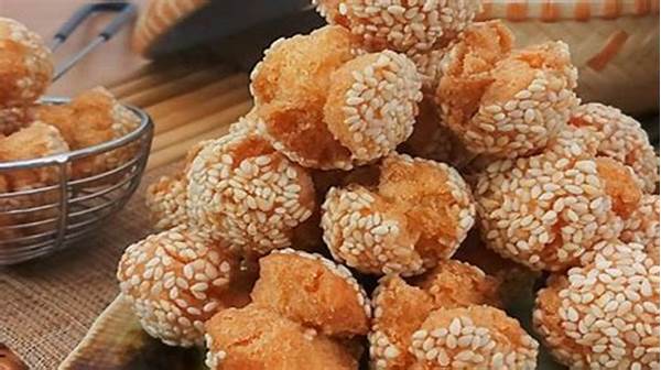 Resep Onde-onde Wijen Renyah Sempurna