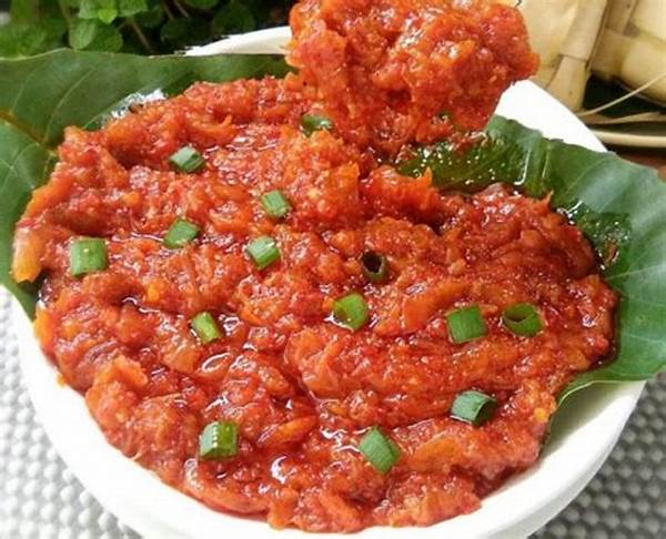 Resep Sambal Segar Tradisional Indonesia