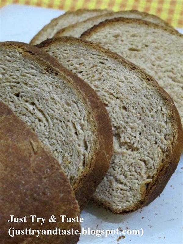 Roti Gandum Utuh Homemade