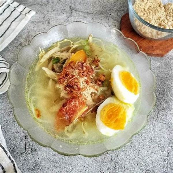 Soto Lamongan Dengan Ayam Kampung
