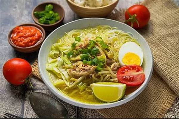Soto Lamongan Khas Kaldu Ayam Gurih