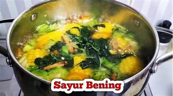 Teknik Memasak Sayur Bening Terbaik