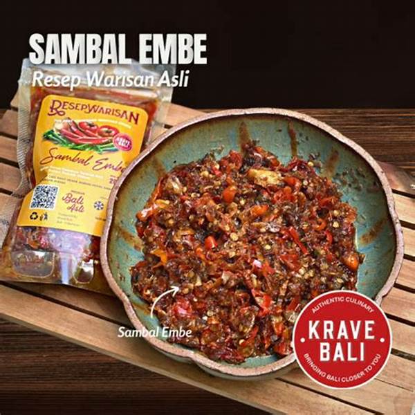 Bahan-bahan Untuk Sambal Bali Tradisional