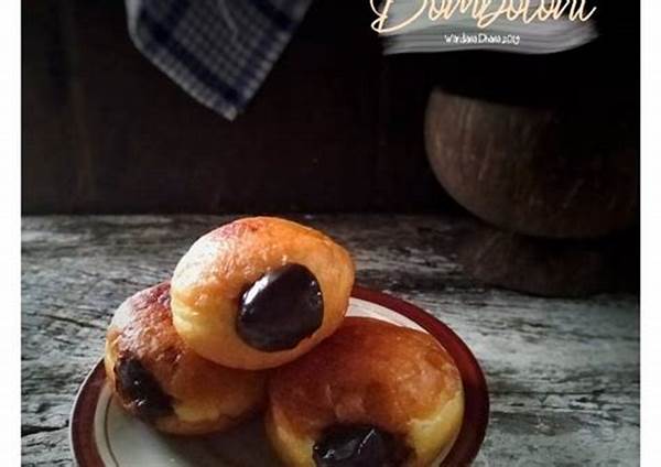 Bahan Utama Donat Bomboloni Coklat
