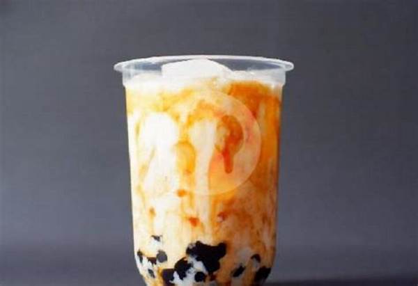 Boba Salted Caramel Dengan Popcorn
