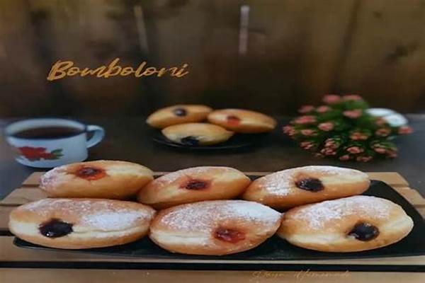 Bomboloni Dengan Isian Lezat