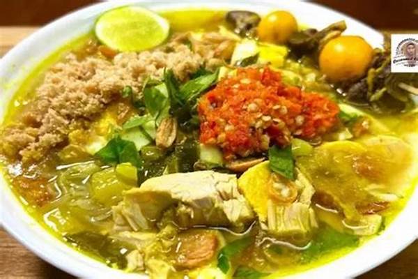 Bumbu Rahasia Soto Ayam Lamongan