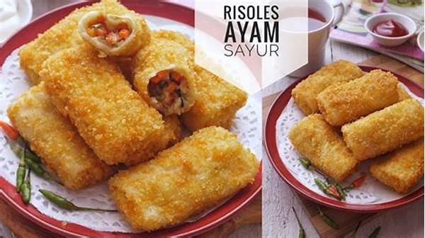 Cara Membuat Risoles Ayam Spesial