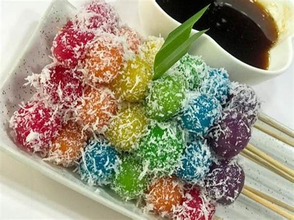 Cenil Warna-warni Gula Kelapa