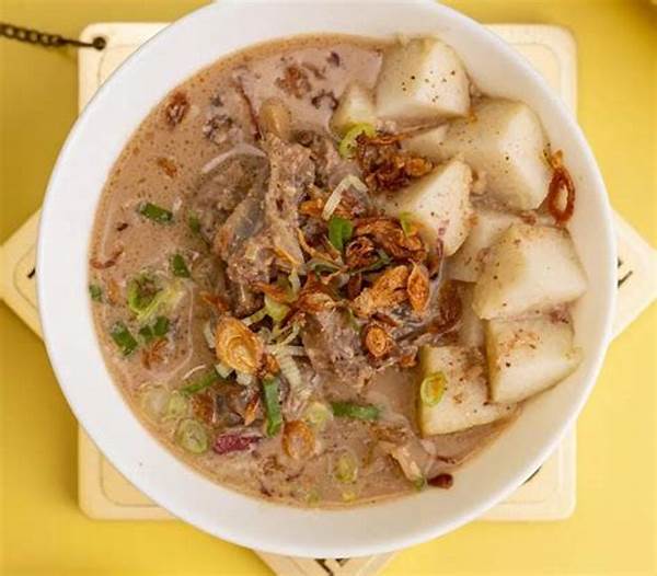 Coto Makassar Dengan Kuah Kental
